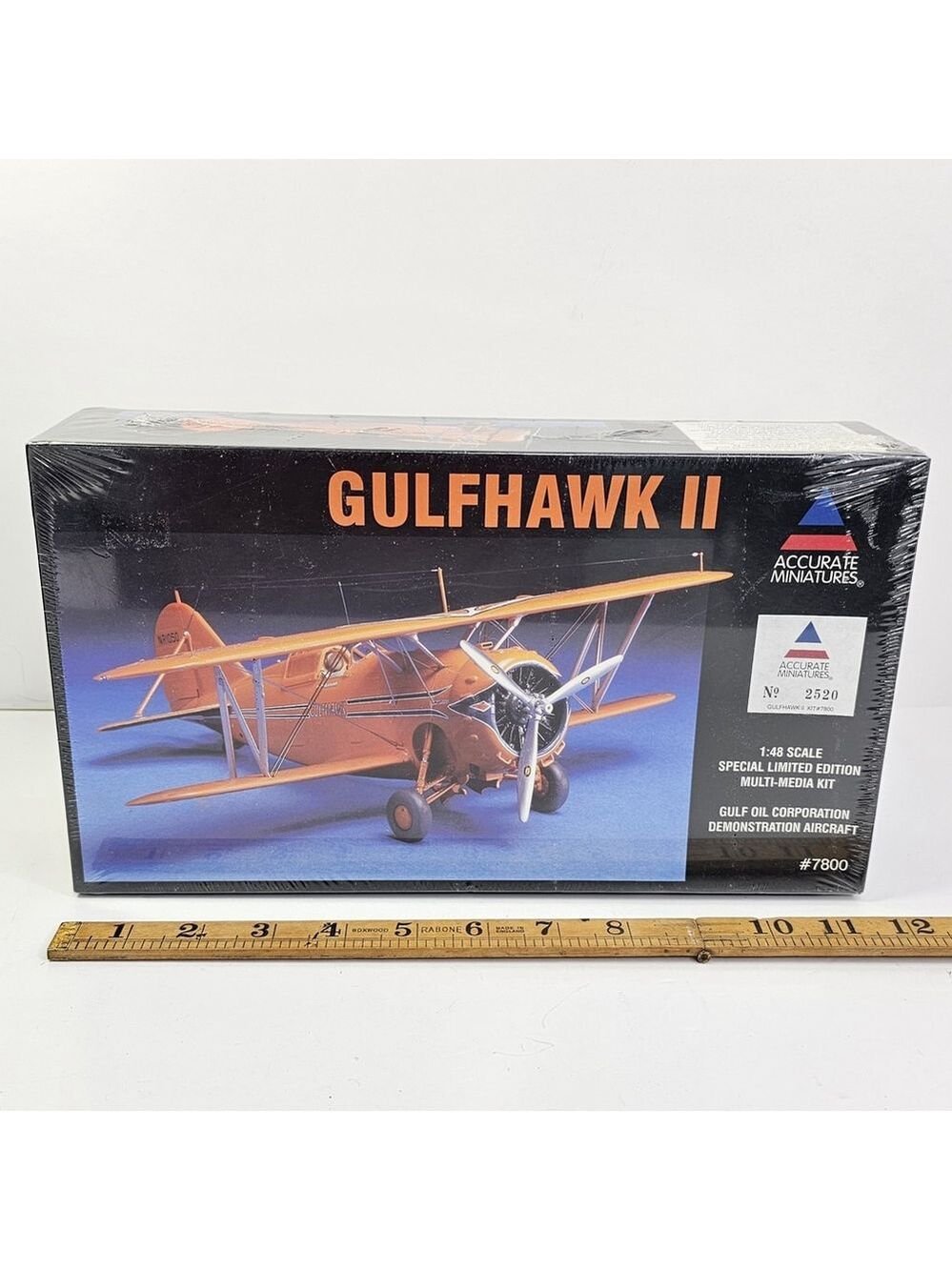 SEALED Accurate Miniatures Gulfhawk II No. 7800 1/48 Scale NEW Limited Edition